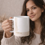 Quiet Marble Ground Mug Classic Mug, 11 oz