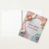 Quiet Mind Loud Doelen – Aangepaste naam Motivatie Planner (Display)
