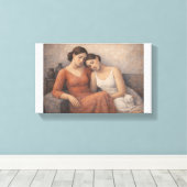 QUIET MOMENTS TOGETHER CANVAS AFDRUK (Insitu (Houten vloer))
