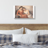 QUIET MOMENTS TOGETHER CANVAS AFDRUK (Insitu (Slaapkamer))