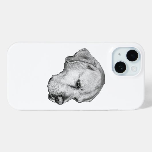 Quiet profile guard Case-Mate iPhone case (Achterkant (horizontaal))