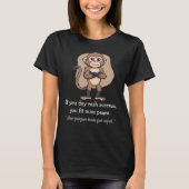 Quiet Progress Monkey – Mindful Lifestyle T-Shirt (Devant)