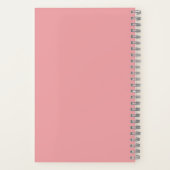 Quiet Quit Queuey Carnet Spiral Rouge (Verso)