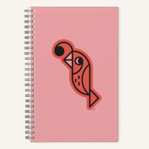 Quiet Quit Queuey Carnet Spiral Rouge