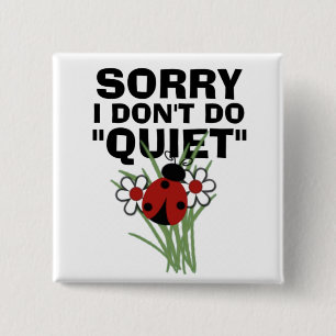 Quiet-Square Button Pin