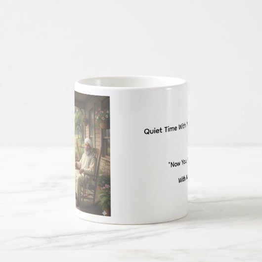 Quiet Time With Muhammed Mug (Centre)