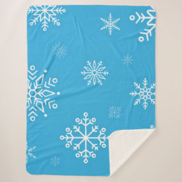 Quiet Winter Mood Sherpa Deken