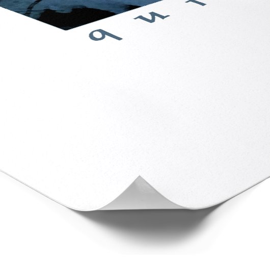 Quiet Winter Morn Poster (Hoek)