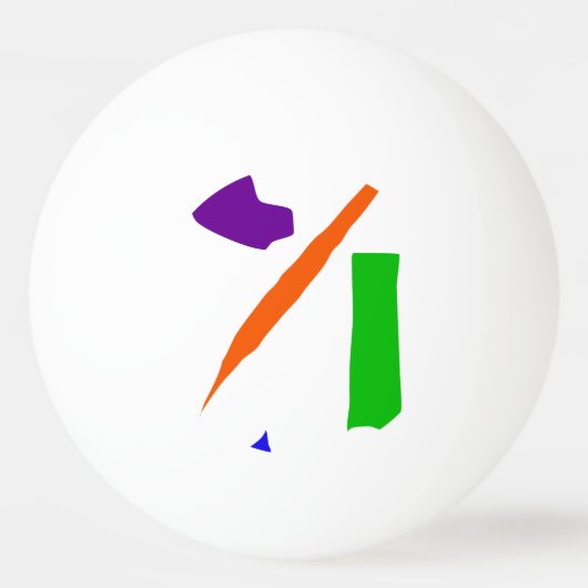 Quietly praten pingpongballen (Voorkant)