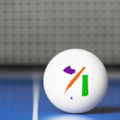 Quietly praten pingpongballen (Net)