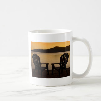 Quietly wachten koffiemok