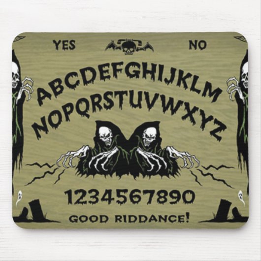 Quija Board Mousemat Muismat (Voorkant)