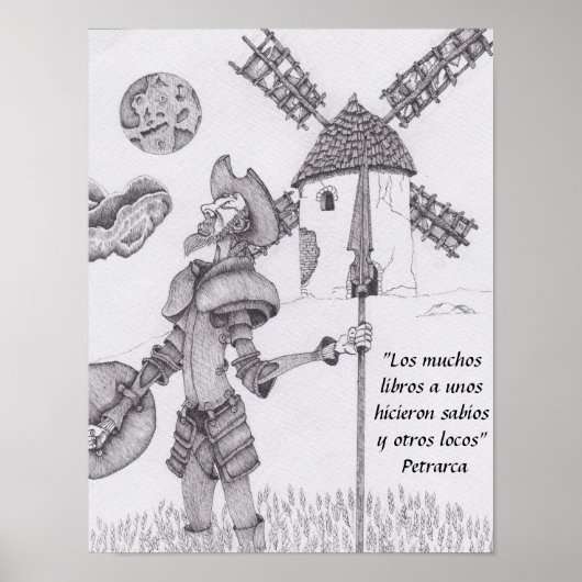 Quijote de la Mancha Poster (Voorkant)