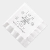 Qu'il neige Flocons Merveilleux monde d'hiver (Droite)