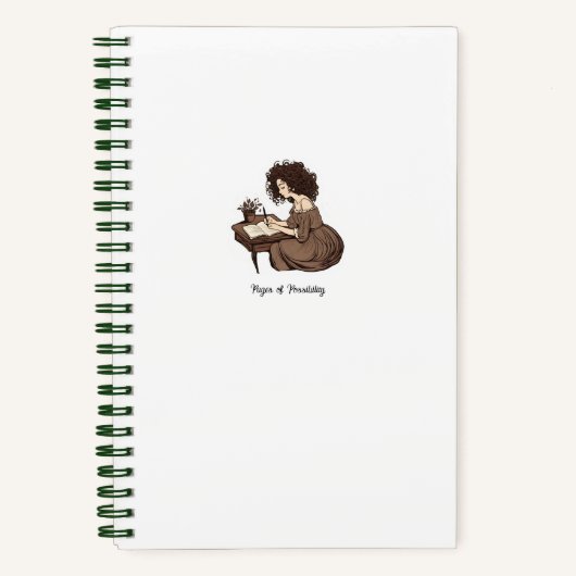 Quill and Curls : Pages of Possibilité Carnet (Recto)