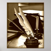 Quill en Ink Poster (Voorkant)