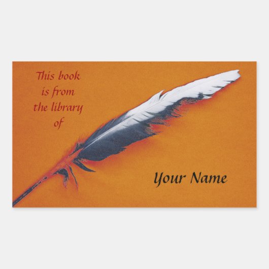 Quill library sticker bord schrijven (Voorkant)