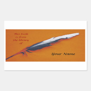 Quill library sticker bord schrijven