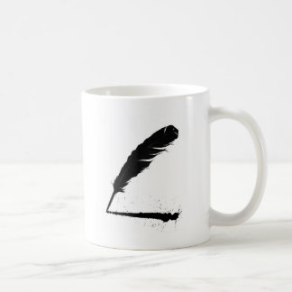 Quill met inkt koffiemok
