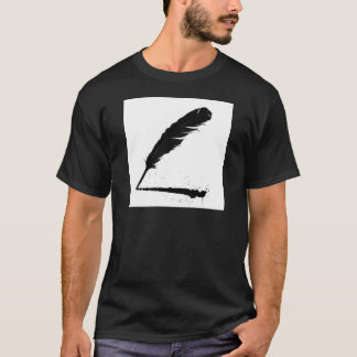 Quill met inkt t-shirt