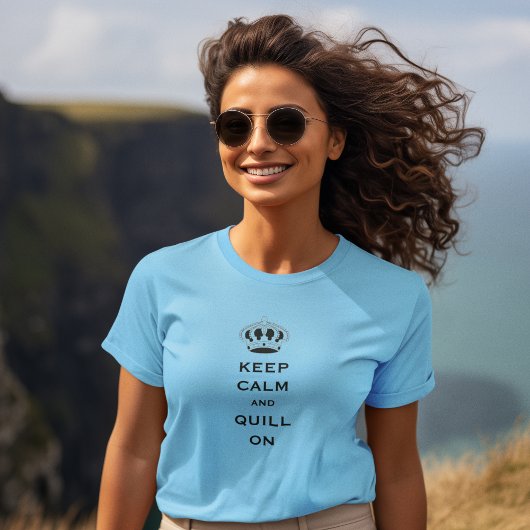 QUILL ou Éditer, T-shirt femmes pour garder le cal