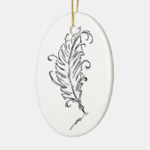 Quill Pen Ornament (Links)