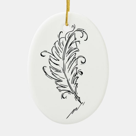 Quill Pen Ornament (Voorkant)
