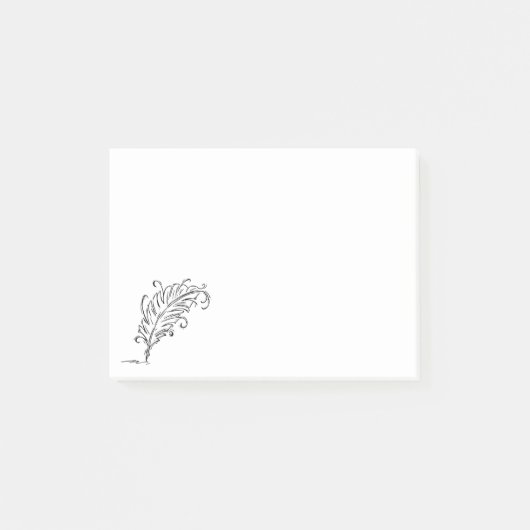 Quill Pen Post-It Notes (Voorkant)