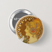Quill Ronde Button 5,7 Cm (Voorkant /achterkant)