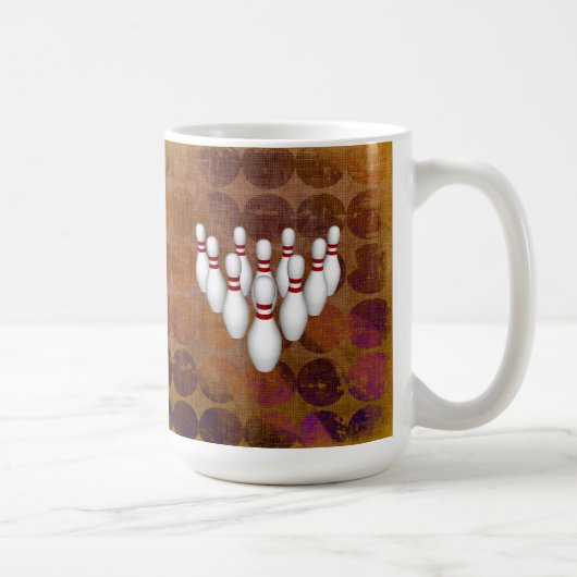 Quilles de Bowling : Modèle 3D : Mug à Café (Droite)