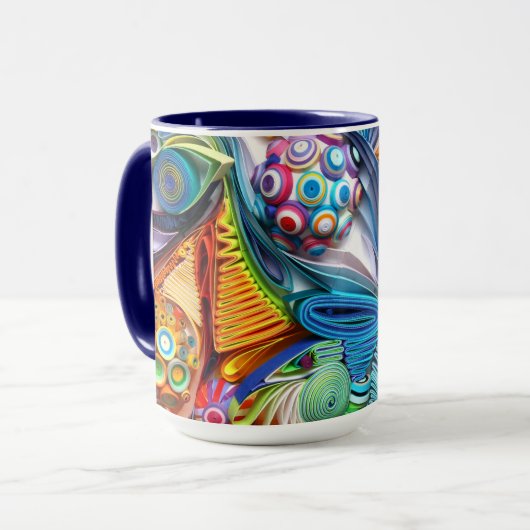 Quilling-mok Mok (Voorkant links)