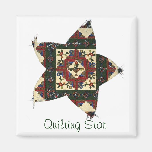 Quilling Star Magnet Magneet (Voorkant)