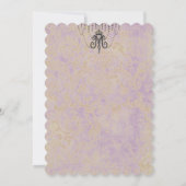 Qu'ils mangent de la gâteau ~  Invitations / RSVP (Dos)