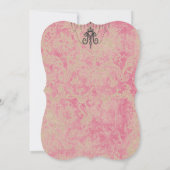 Qu'ils Mangent de la Gâteau ~  Invitations / RSVP  (Dos)