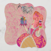 Qu'ils Mangent de la Gâteau ~  Invitations / RSVP (Devant / Derrière)