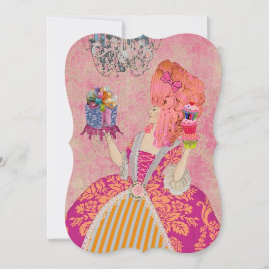 Qu'ils Mangent de la Gâteau ~  Invitations / RSVP (Devant)