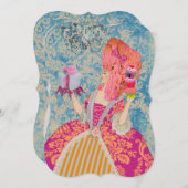 Qu'ils mangent du gâteau ~ Invitations / RSVP (Devant / Derrière)