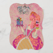 Qu'ils mangent du gâteau ~ Invitations / RSVP (Devant / Derrière)