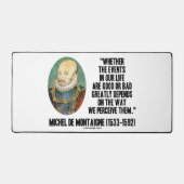 Qu'ils soient bons ou mauvais, percevez les événem (Recto)