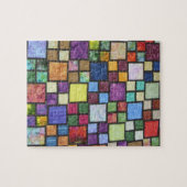 Quilt Block Jig-Saw Puzzle Legpuzzel (Horizontaal)