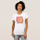 Quilt Block Patchwork Art Quilt Custom Name Guild T-shirt (Voorkant volledig)