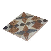 Quilt Block Tile Tegeltje (Zijkant)