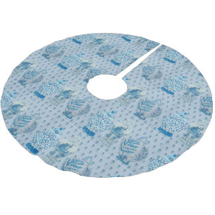 Quilt Chinoiserie Ginger Jar   Kerstboom Rok