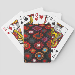 Quilt Crochet Pokerkaarten