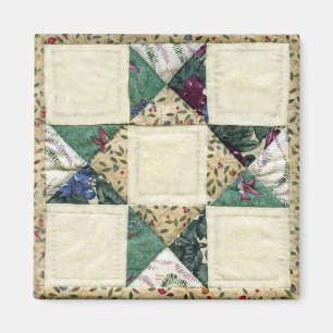Quilt Design Magnet Magneet