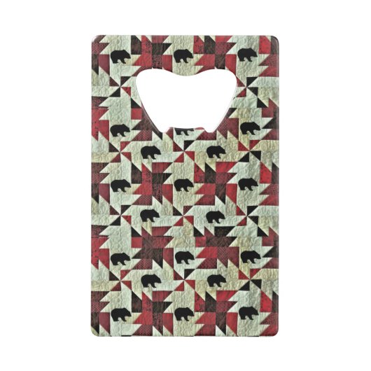 Quilt d'ours noir (Devant)