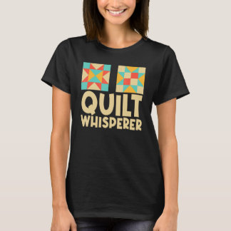 Quilt for Sewing Enthusiast Mannen Women quilt T-shirt
