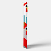 Quilt geïnspireerde kippen Case-Mate iPhone case (Achterkant / Rechts)