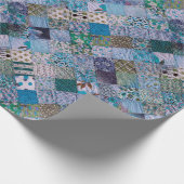 Quilt IV van de  Grafische Granny Cadeaupapier (Hoek)