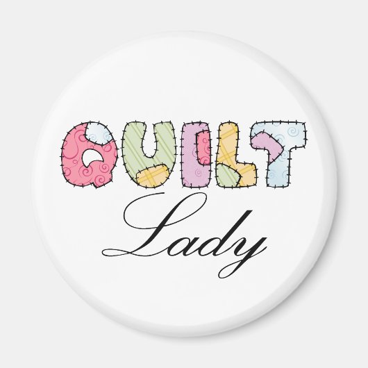 QUILT Lady Magneet (Voorkant)
